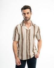 پیراهن آستین کوتاه مردانه ام کی کالکشن