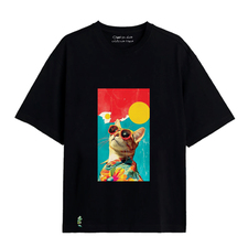 تی شرت آستین کوتاه مردانه / زنانه سارا خلیلاوی