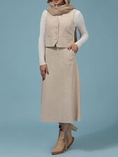 دامن بلند زنانه بُـرنُس